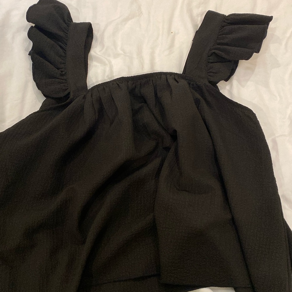 Cute, black, dressy shirt